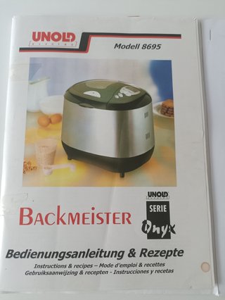 panificadora Unold Backmeister 8695