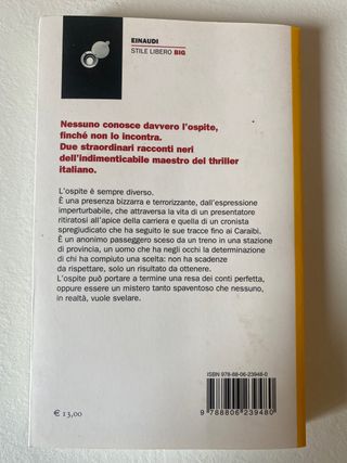 Romanzo L’Ospite di Giorgio Faletti