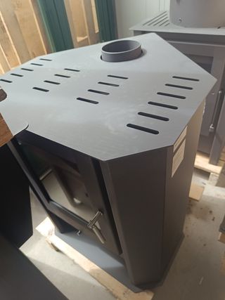 Estufas de leña tres modelos