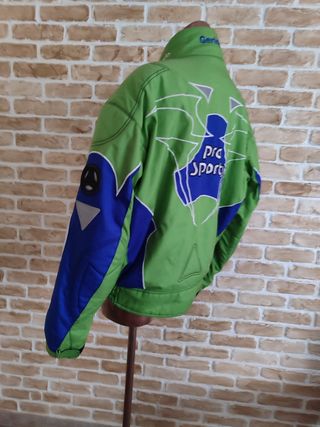 🔴CHAQUETA CAZADORA DE MOTORISTA, PRO SPORTS.