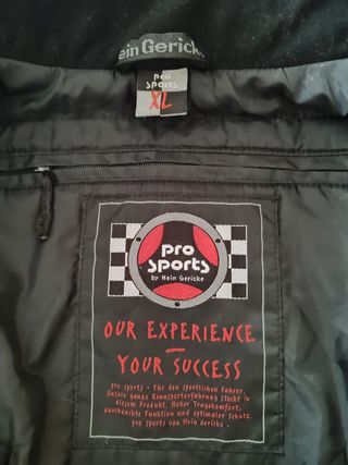 🔴CHAQUETA CAZADORA DE MOTORISTA, PRO SPORTS.