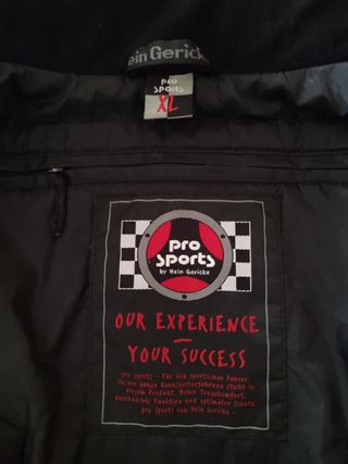 🔴CHAQUETA CAZADORA DE MOTORISTA, PRO SPORTS.