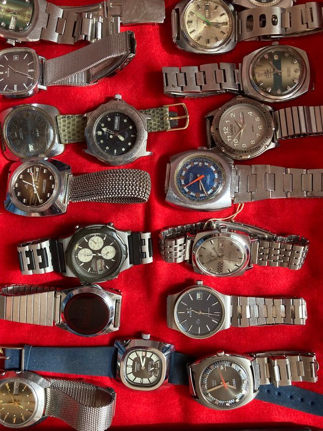 lote relojes vintage