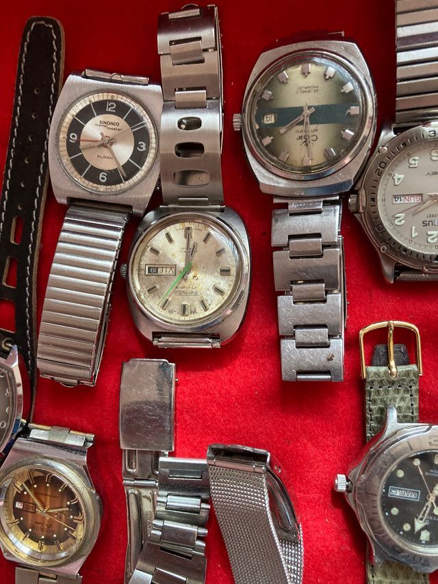 lote relojes vintage