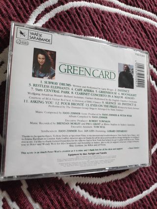 Soundtrack GREEN CARD