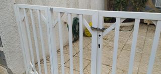 Puerta de jardín para coche