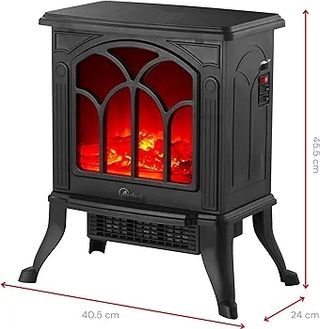 Camino elettrico effetto legna (NUOVO)