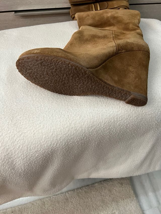 Botas altas camel