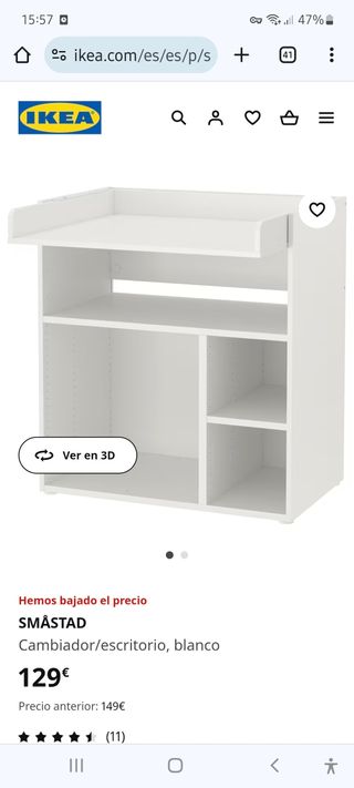 escritorio blanco ikea precio no negociable