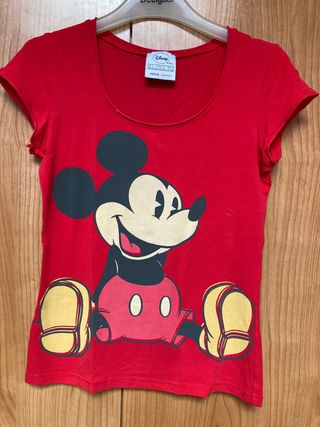 Camiseta Mickey Mouse. Perfil solidario