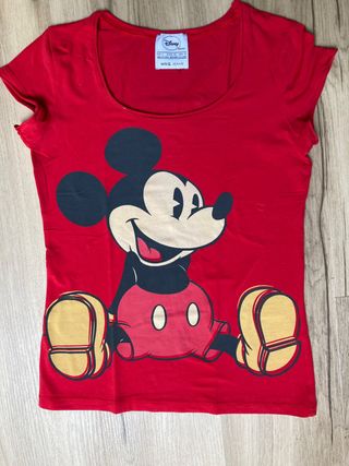 Camiseta Mickey Mouse. Perfil solidario
