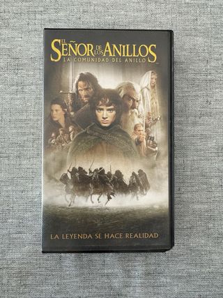 Película VHS El Señor de los anillos