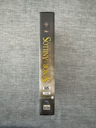 Película VHS El Señor de los anillos