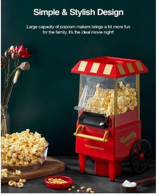 MAQUINA DE PALOMITAS - PALOMITERO VINTAGE DE AIRE