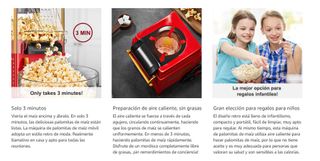 MAQUINA DE PALOMITAS - PALOMITERO VINTAGE DE AIRE