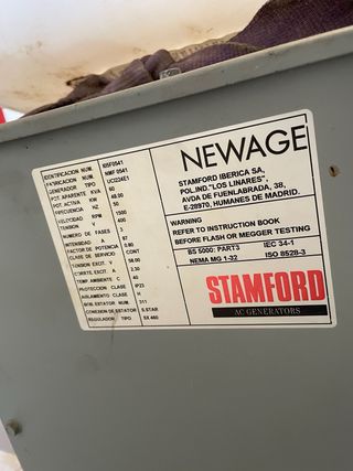 Generador 60 KVA