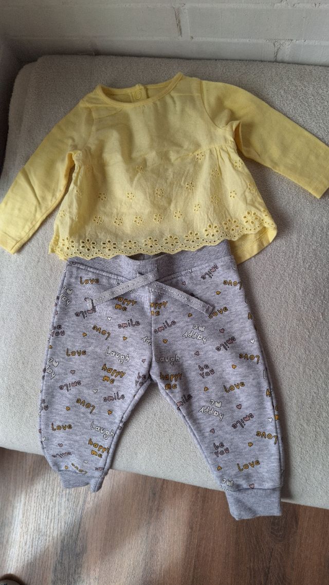 Conjunto talla 3-6 meses