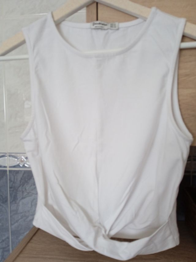 Jersey blanco tirantes nuevo