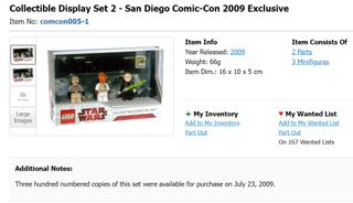 Lego Star Wars - San Diego Comic-Con Set 2 - 2009