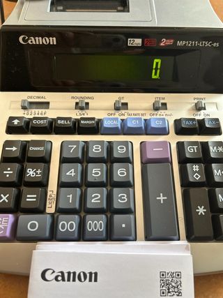 CALCULADORA IMPRESORA CANON MP1211