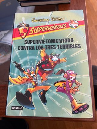 Colección de libros Gerónimo Stilton: Superhéroes