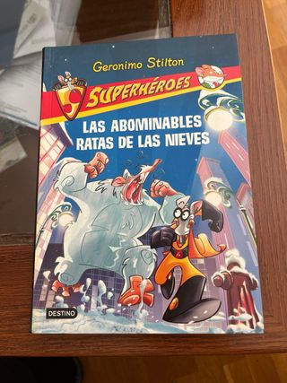 Colección de libros Gerónimo Stilton: Superhéroes