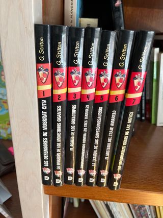 Colección de libros Gerónimo Stilton: Superhéroes