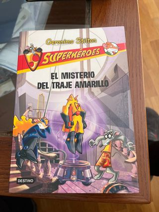 Colección de libros Gerónimo Stilton: Superhéroes