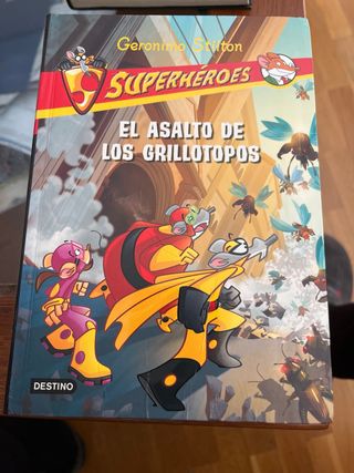 Colección de libros Gerónimo Stilton: Superhéroes