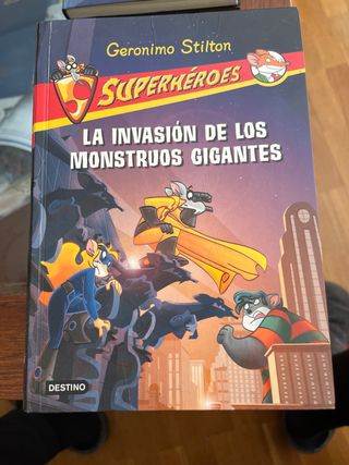 Colección de libros Gerónimo Stilton: Superhéroes