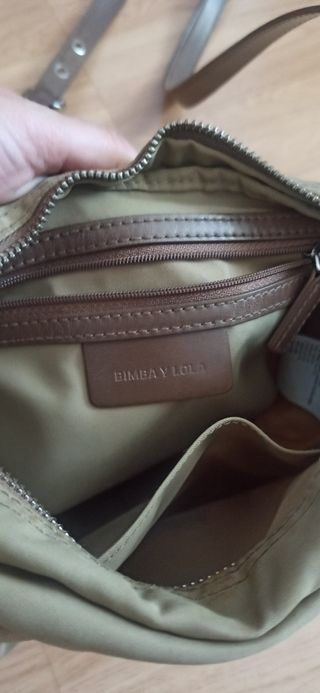 Bolso Bimba y Lola beige autentico