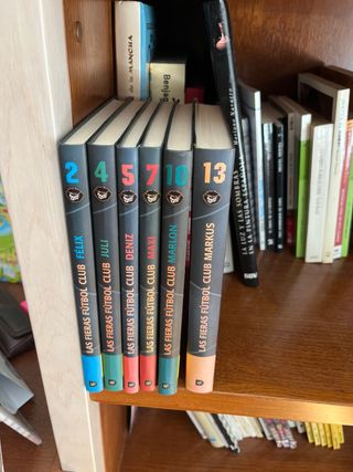 Colección de libros juvenil Las Fieras Fútbol Club