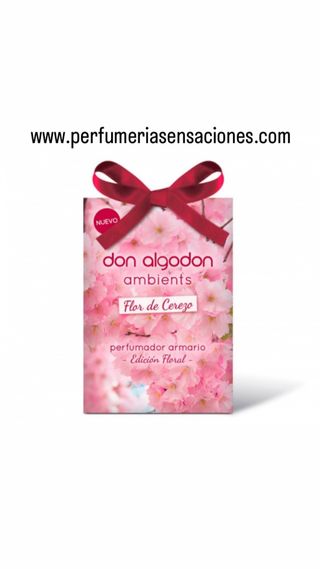 Ambientador Armario Cerezo en Flor Don Algodón