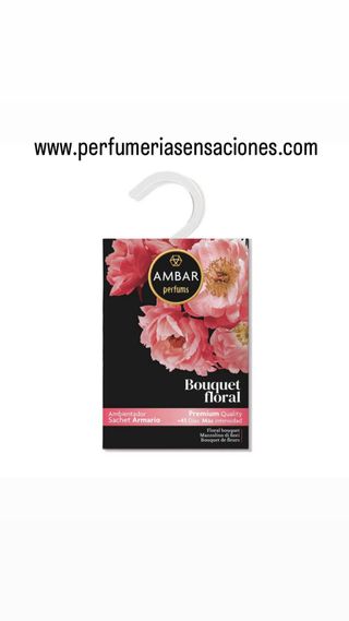 Ambientador Armario Bouquet Floral Ambar