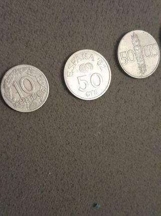 ESPAÑA 6 monedas 