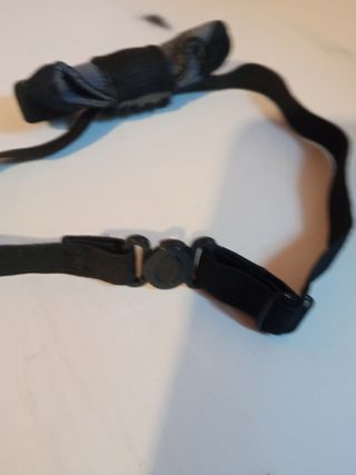 Pajarita Negra y gris 