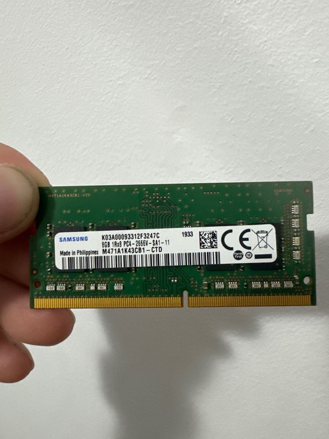 16 GB RAM DDR4 2666mhz 2400mhz- PORTATILES