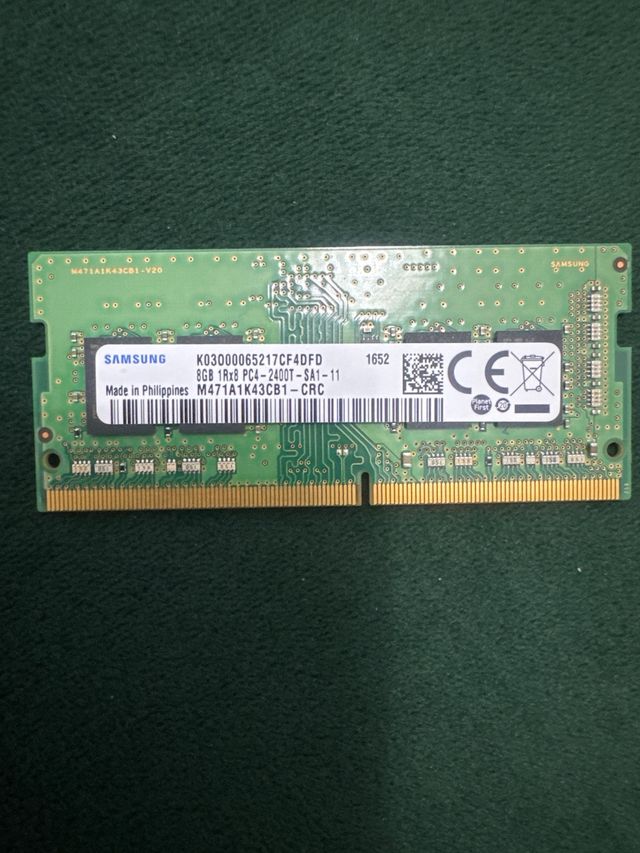 16 GB RAM DDR4 2666mhz 2400mhz- PORTATILES