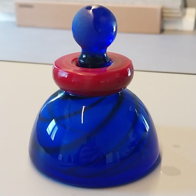 bottiglia in vetro di Murano