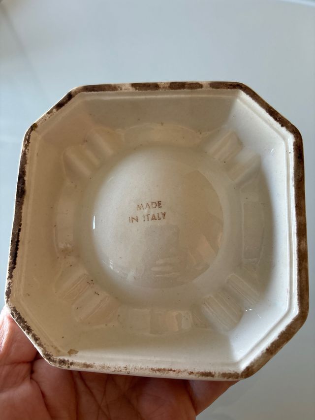 Posacenere vintage pubblicitario