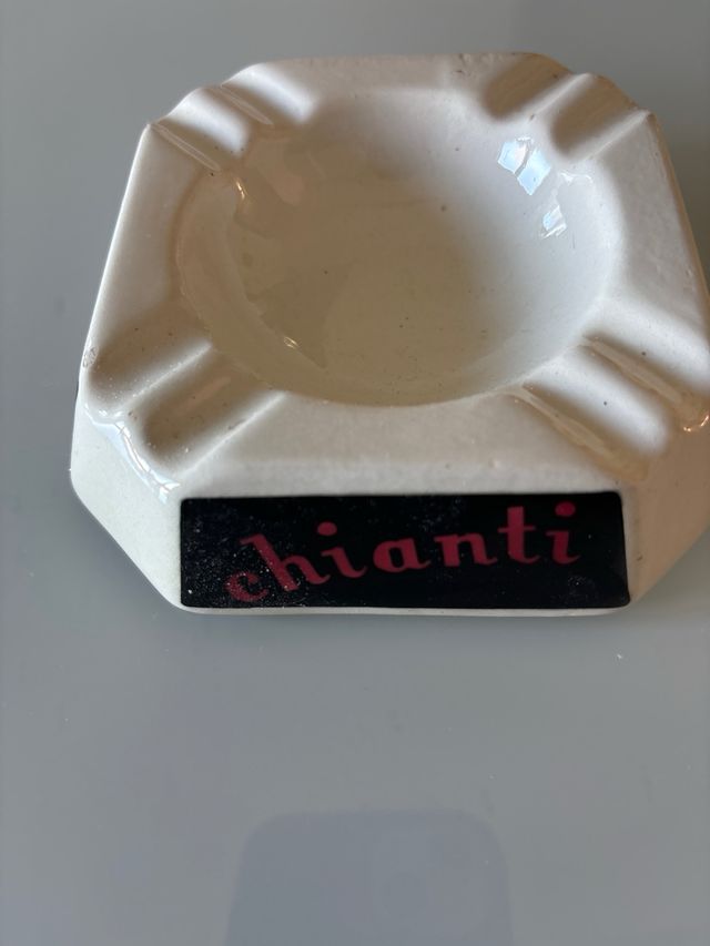 Posacenere vintage pubblicitario