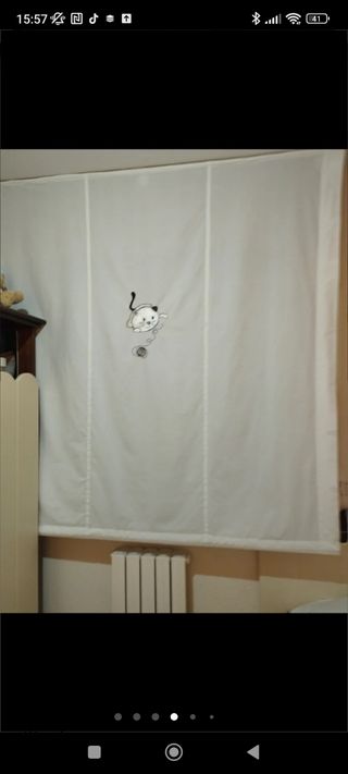 Cortina para habitación infantil