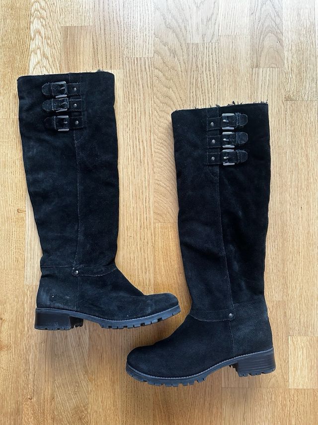 Botas serraje Stradivarius 