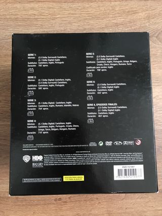 Serie completa Los soprano DVD español