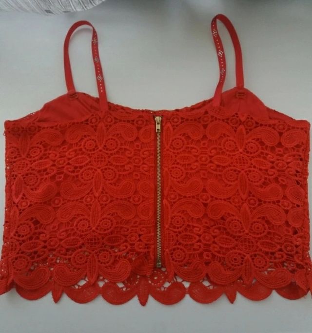 Completo spezzato in pizzo e tulle🌺