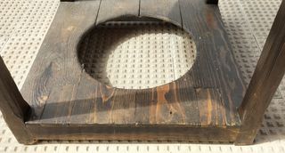 Cama niquelada con filigrana 