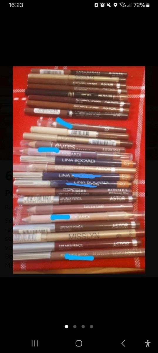 Perfiladores de ojos y labios Marca