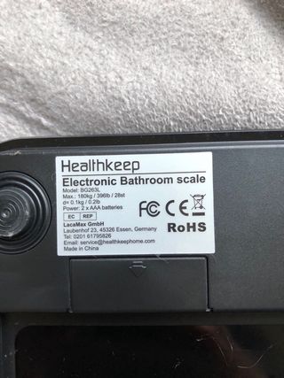 Bilancia Healthkeep BG263L