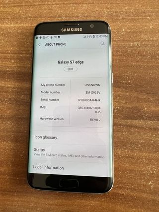 Samsung S7edge 32GB original 100 %