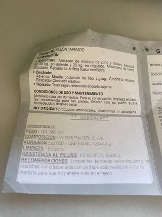 Butaca relax electrica mando